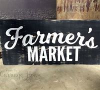 Image result for Farmers Market Sign