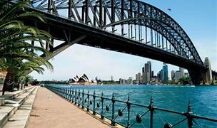 Image result for Image of Sydney Harbour Bridge From George Street