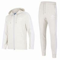 Image result for White Adidas Tracksuit