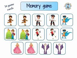 Image result for Kids Cartoon Memory Game