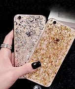 Image result for Clear Glitter iPhone SE Case