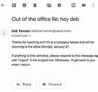 Image result for Out of Office Sick Auto Reply