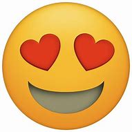 Image result for Smiley Heart Eyes Blue Emoji