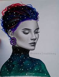 Image result for Drawing of Galaxy