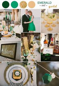 Image result for Green and Champagne Wedding Colors