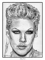 Image result for Pink Singer Face Drawing