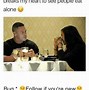 Image result for Eating Lunch Alone Meme