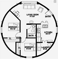Image result for Circular House Floor Plans