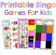 Image result for Bingo Games for Kids