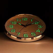 Image result for Battery Operated Illuminated Wall Clock