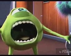 Image result for Monsters Inc Mike Wazowski Bite