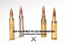Image result for 224 Valkyrie vs .223