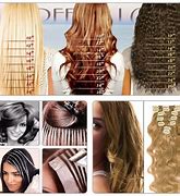 Image result for Clip in Hair Extensions Lengths