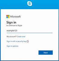 Image result for Skype Sign in Page