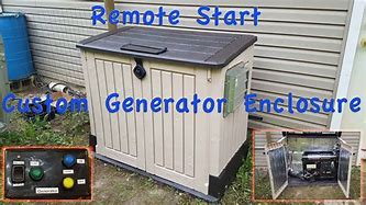 Image result for DIY Portable Generator Enclosure