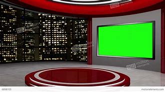 Image result for News Broadcast TV Studio Green Screen Background No Watermark