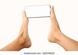 Image result for Foot Phone