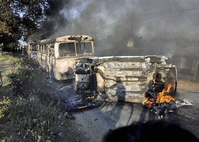 Image result for Manipuri Violence Fire