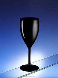 Image result for Black and White Wine Glasses