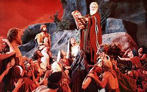 Image result for Moses Ten Commandments Stone