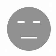 Image result for Neutral Face Icon