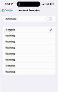 Image result for iPhone 13 Manual Network Selection