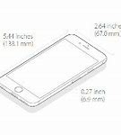 Image result for iPhone 6 Size in mm
