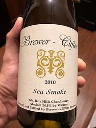 Image result for Brewer Clifton Chardonnay Seasmoke