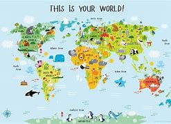 Image result for World Map Kids Anime