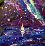 Image result for Milky Way Oil Painting