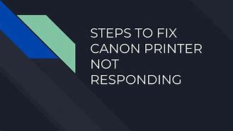 Image result for Canon Printer Not Powering On Fully Dead