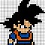 Image result for Goku Pixel Art Sprite