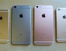 Image result for iPhone 6s Rose Gold Next to 7 Plus