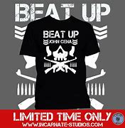 Image result for Beat Up John Cena AJ Styles Shirt