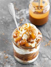 Image result for Apple Pie Filling and Granola Parfait