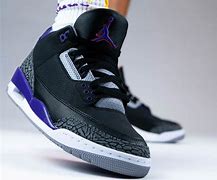 Image result for Jordan 3s Purple