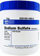 Image result for Sodium Sulfate as a Drying Agent