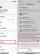 Image result for How to Reset Screen Time Passcode Forgot