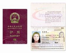Image result for China Visa Passport