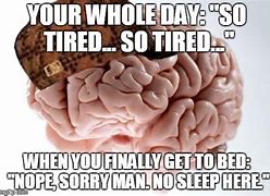 Image result for Brain Sleeping Meme Template