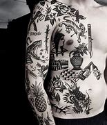 Image result for Black and White Vintage Tattoos