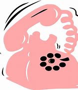 Image result for Pink Rotary Phone Clip Art