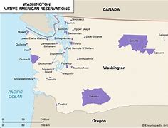 Image result for Washington State Indian Reservations