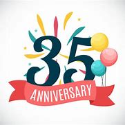 Image result for 35 Year Anniversary Clip Art