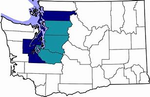 Image result for Map of Seattle Tacoma Area