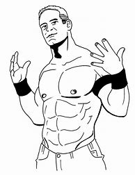 Image result for John Cena Drawing with Salute Outline