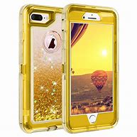 Image result for iPhone 7 Gold with Clear Case