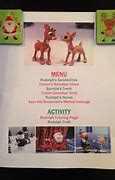 Image result for Rudolph the Red-Nosed Reindeer Menu