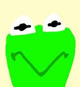 Image result for Kermit the Frog Scrunched Face