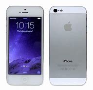 Image result for Apple iPhone 5 White and Silver